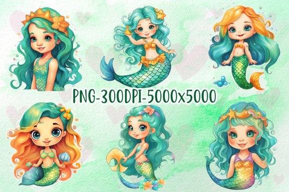 Download Mermaid Sublimation Bundle - Premium Resources