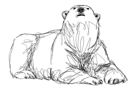 Download Polar Bear Drawing Illustration Doodle - Polar bear Collection