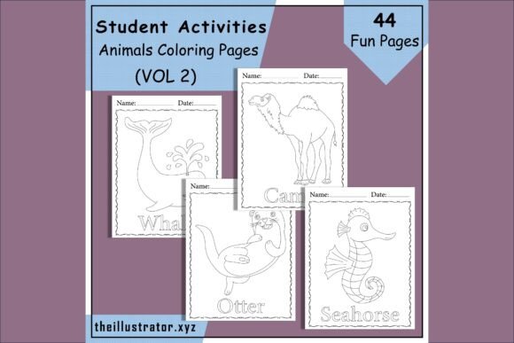 Download Printable Animal Coloring Sheets for Kid - Printable Collection