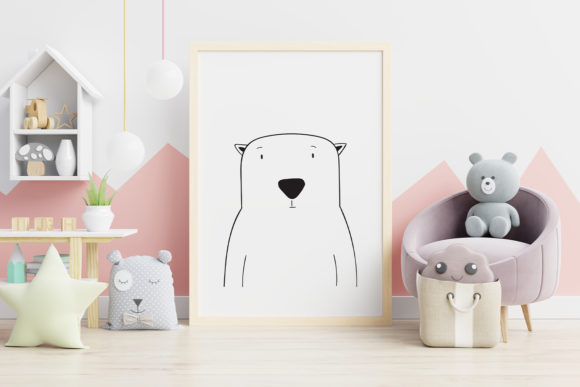 Download Wall Art,Cute Polar Bear Animal Clip Art - Polar bear Collection