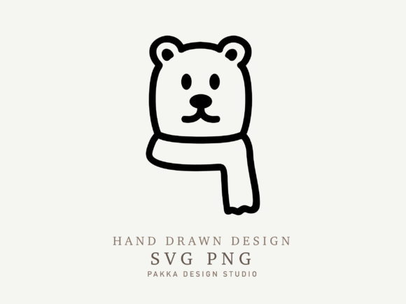 Download Polar Bear Svg Christmas Doodle - Polar bear Collection