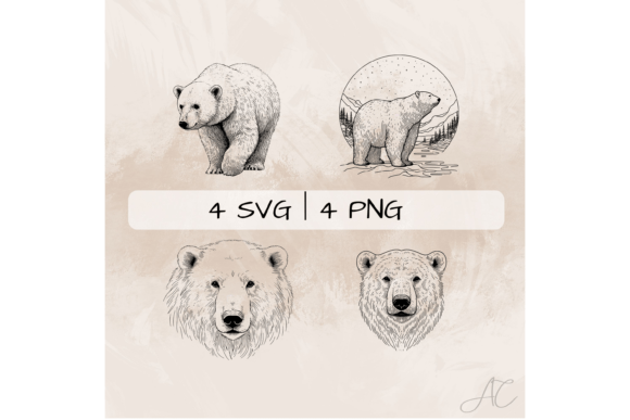 Download Polar Bear SVG Bundle - Polar bear Collection
